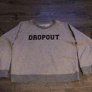 Mother Dropout sweatshirt size small